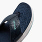 STRIKE Narrowtooth men's flip flop navy and aqua, image 5 of 8
