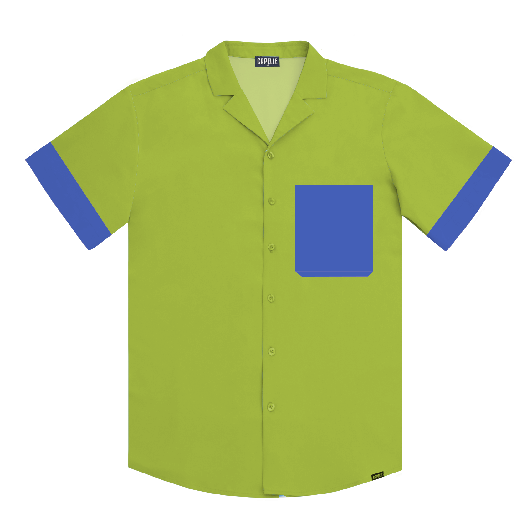 button up shirt key lime