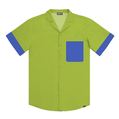 button up shirt key lime