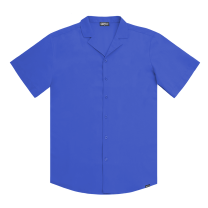 button up shirt ocean blue