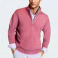 Buki Men's Voey Quarter Zip Sweatshirt in Wine