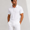 Buki CINQO Men's Tech Polo, White