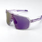 BOLD Slayers oversized photochromic sunglasses in purple, view 1