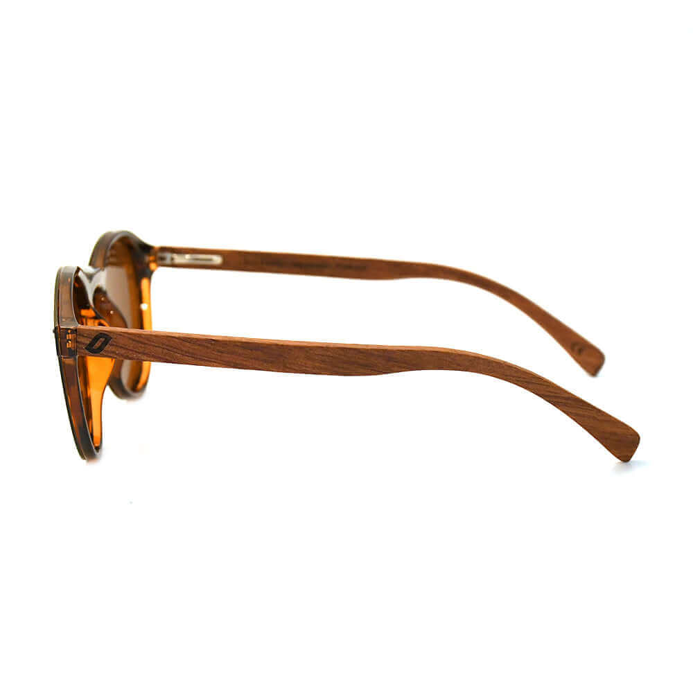 JOPLINS Alona polarized bio acetate and walnut sunglasses, image 4 of 8