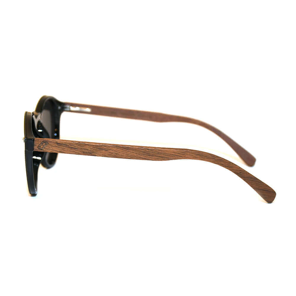 JOPLINS Alona polarized bio acetate and walnut sunglasses, image 8 of 8