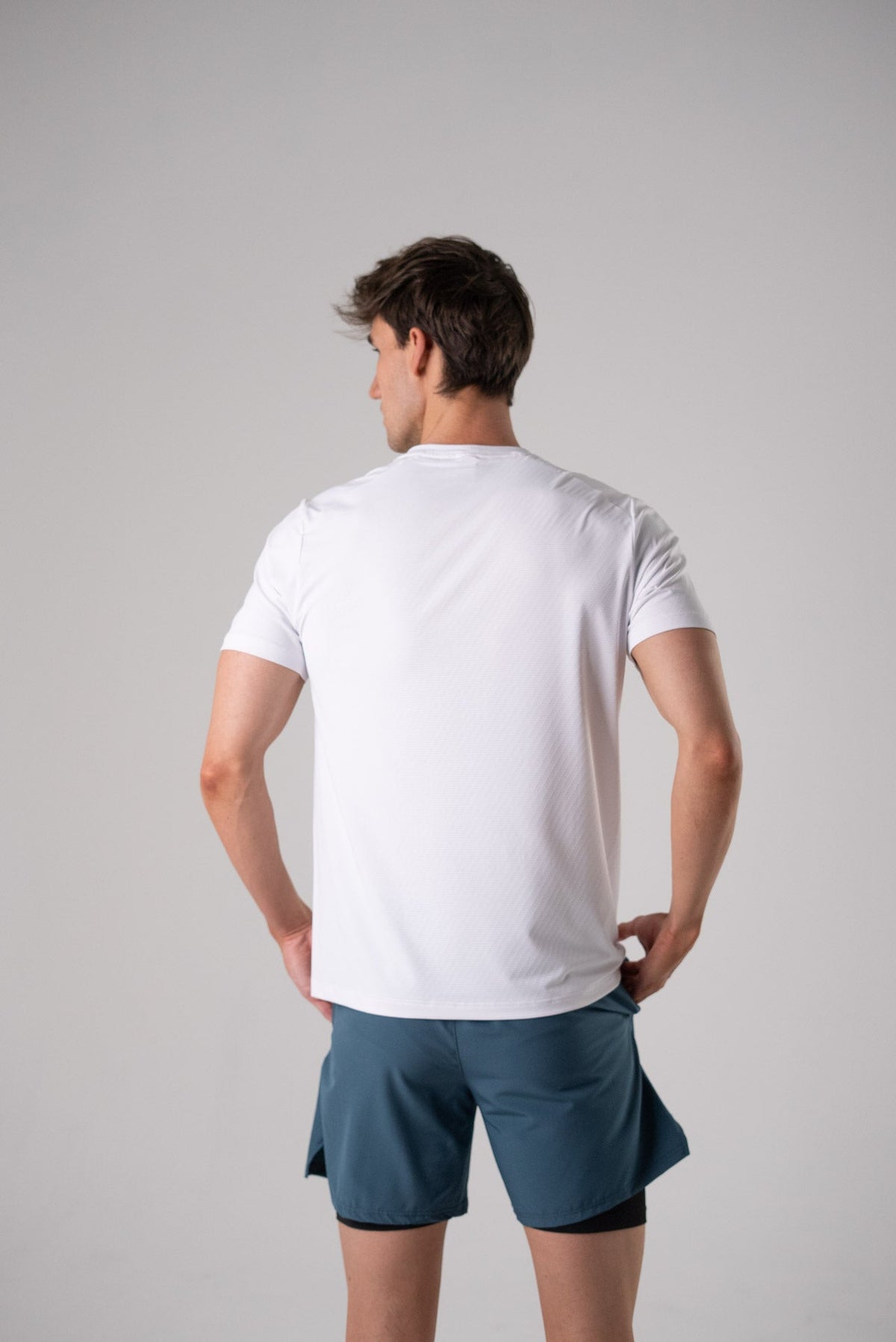Alyth Active ALIVE Strong Tee in Black, front view
