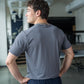 Alyth Active ALIVE Strong Tee in Palace Green, side view