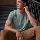 Alyth Active ALIVE Strong Tee in Stealth Blue, side view