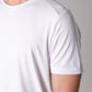 Alyth Active ALIVE Strong Tee in White, back view