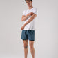 Alyth Active ALIVE Strong Tee in White, side view