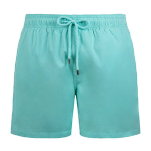 length:classic aqua blue hybrid short