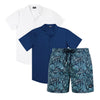 Sapphire Coast – Men’s Matching Resort Set | Short + 2 Shirts