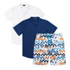 Ocean Drift – Men’s Matching Resort Set | Short + 2 Shirts