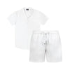 Arctic White – Men’s Matching Resort Set