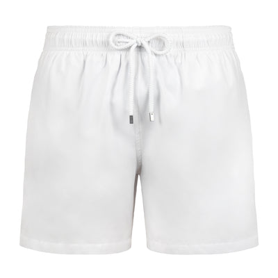 Arctic White - Mid-Length Hybrid Short