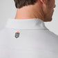 Greatness Wins Athletic Tech Polo in Ash Gray, view 2