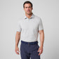 Greatness Wins Athletic Tech Polo in Ash Gray