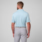 Greatness Wins Athletic Tech Polo in Coastal Blue, view 5