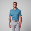 Athletic Tech Polo, Aegean Blue
