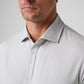 Greatness Wins Athletic Tech Polo in Ash Gray, view 3