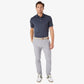 Greatness Wins Athletic Tech Polo in Navy, view 3