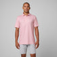 Greatness Wins Athletic Tech Printed Polo in Pink Ditsy, view 4
