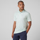 Greatness Wins Athletic Tech Printed Polo in Mint Blur, view 5