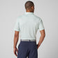 Greatness Wins Athletic Tech Printed Polo in Mint Blur, view 2