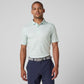 Greatness Wins Athletic Tech Printed Polo in Mint Blur