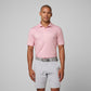 Greatness Wins Athletic Tech Printed Polo in Pink Ditsy