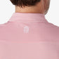 Greatness Wins Athletic Tech Stripe Polo in Iris Pink, view 5