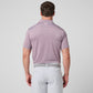 Greatness Wins Athletic Tech Stripe Polo in Faded Red and Carolina Blue, view 5