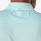Greatness Wins Athletic Tech Stripe Polo in Blue Turq, view 2