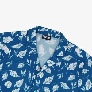 autumn blue shirt detail