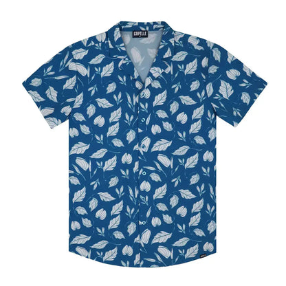 autumn blue shirt hero