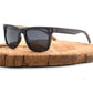 JOPLINS Benja polarized wooden veneer sunglasses, image 5 of 8