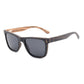 JOPLINS Benja polarized wooden veneer sunglasses, image 3 of 8
