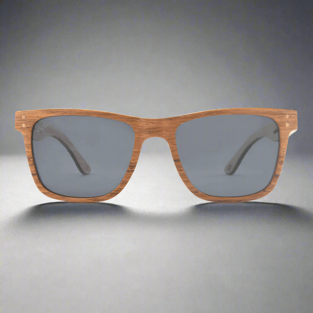 JOPLINS Benja polarized wooden veneer sunglasses, image 7 of 8