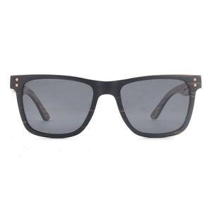 JOPLINS Benja polarized wooden veneer sunglasses, image 2 of 8