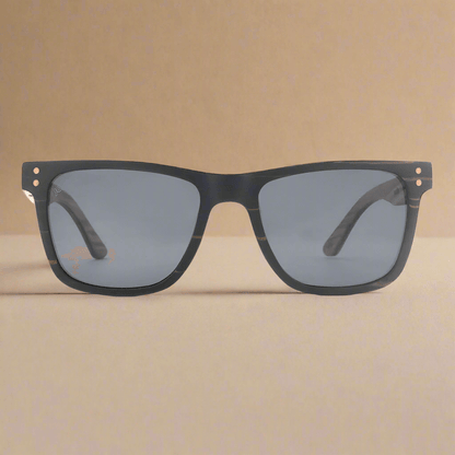 JOPLINS Benja polarized wooden veneer sunglasses, image 1 of 8