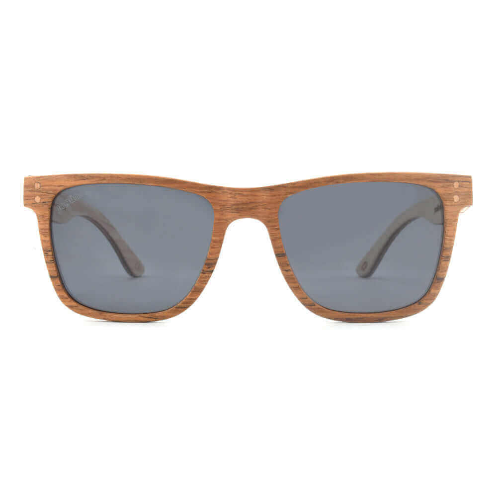 JOPLINS Benja polarized wooden veneer sunglasses, image 6 of 8