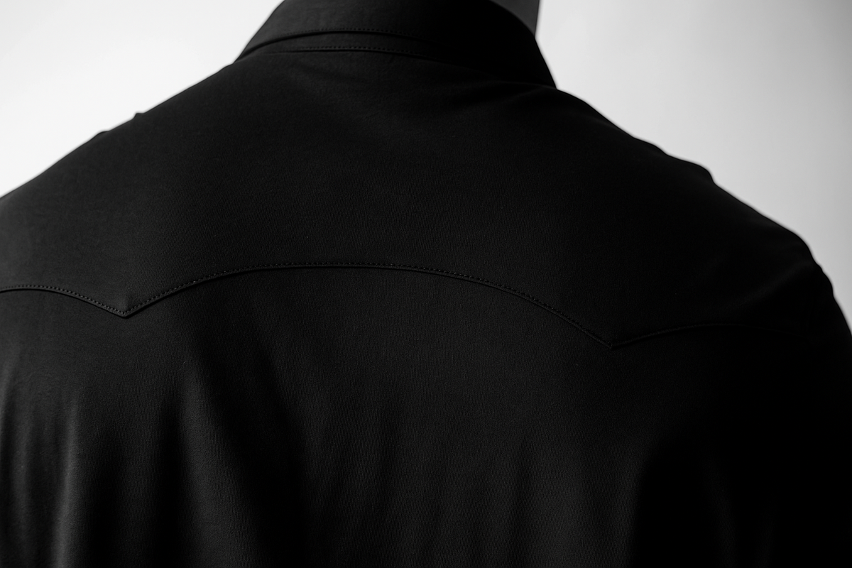 Buki CINQO Western Tech Shirt in Black, view 4
