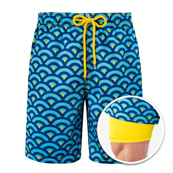 blue-and-yellow-swim-trunk