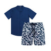 Freedom Blue – Men’s Matching Resort Set