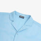 blue azure shirt detail