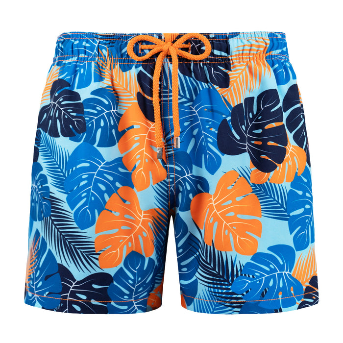 length:classic blue jungle hybrid short