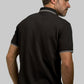 Buki Men's Pocket Polo in Black, view 4