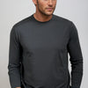 Buki CINQO Men's Long Sleeve Tech Tee, Blue Night