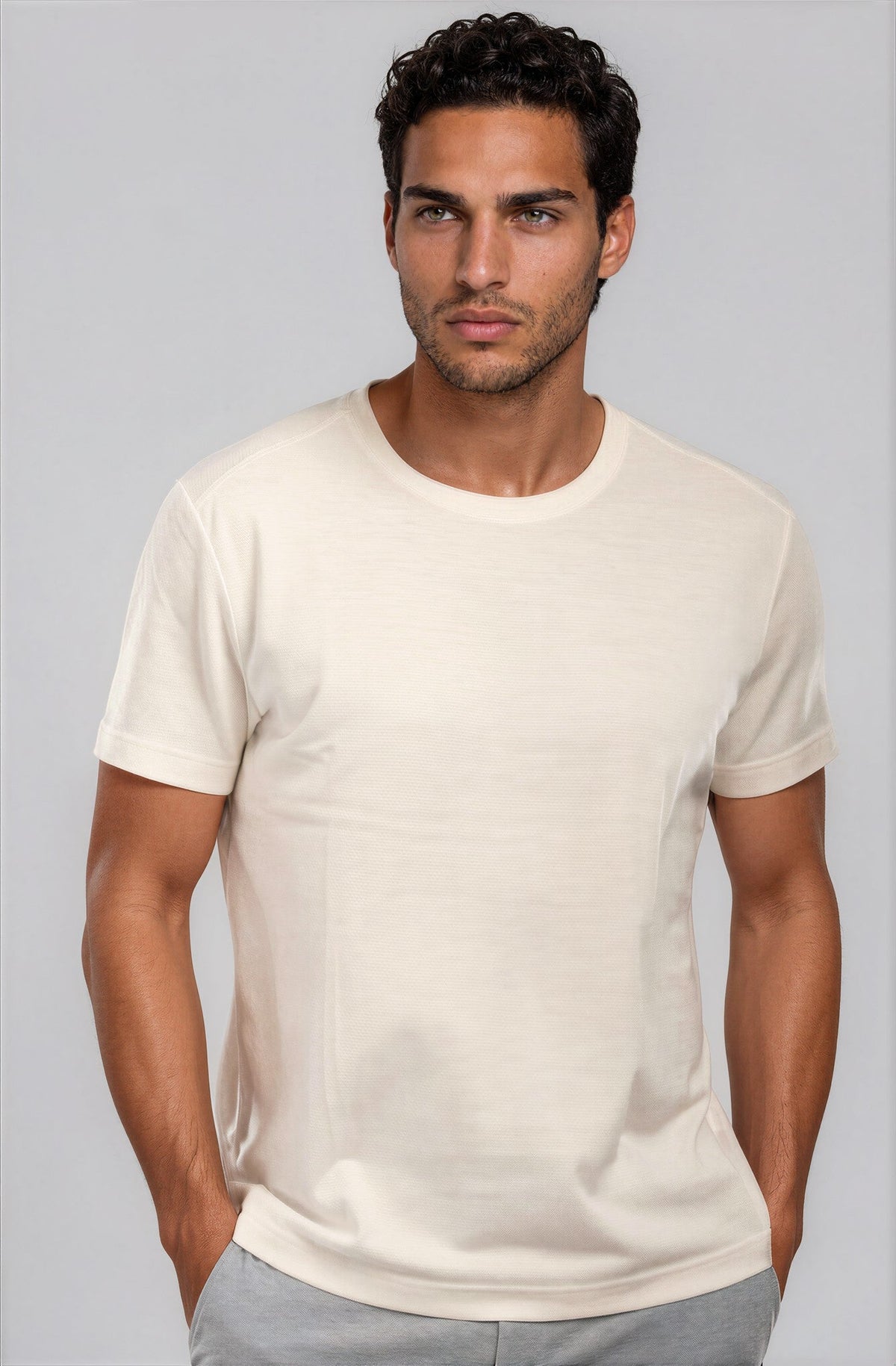 Buki CINQO men's tech tee maize, image 1 of 8