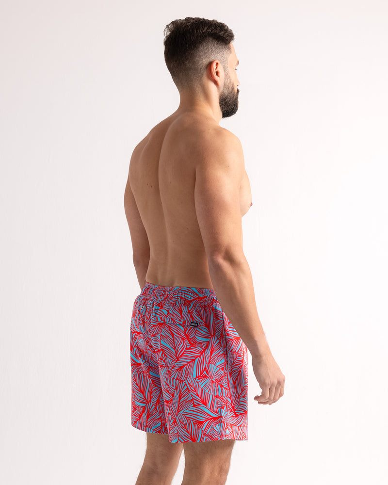 Red-and-Blue-swim-trunk